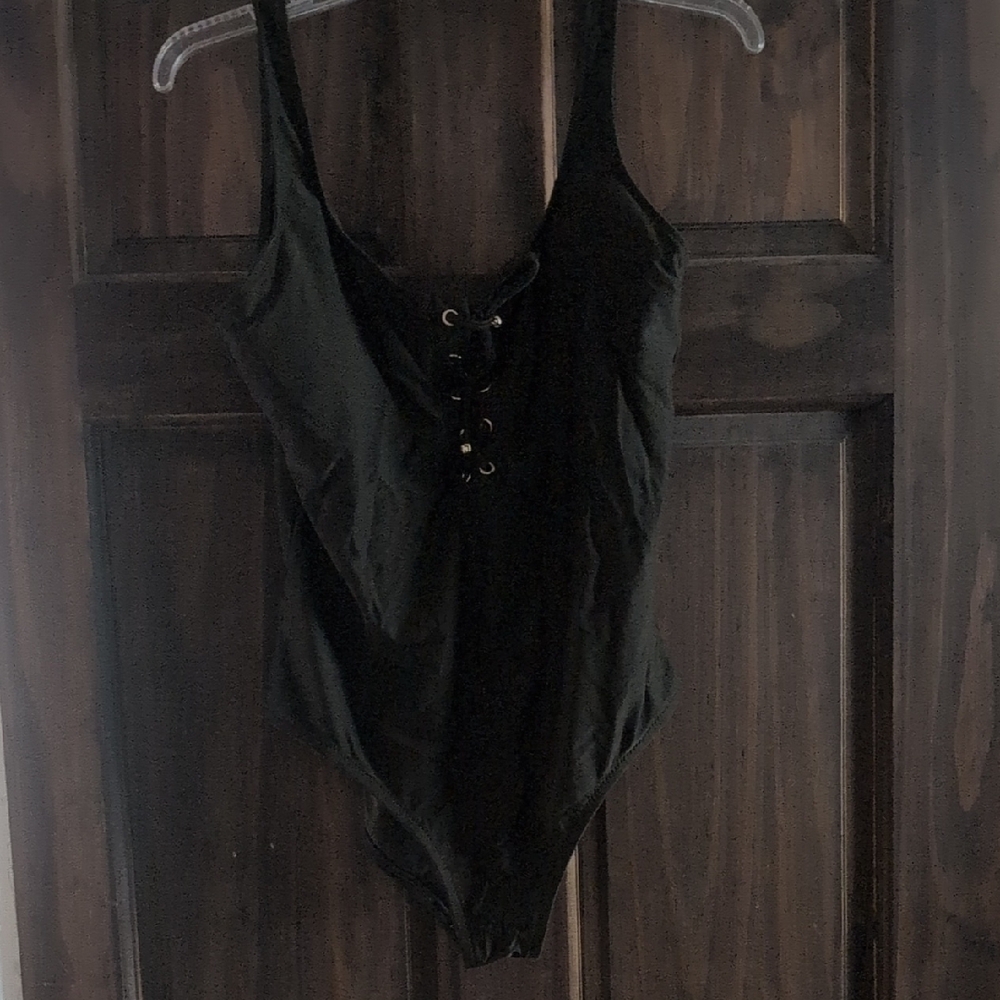 Black One Piece Swimsuit